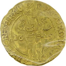 Ducat 1645 back